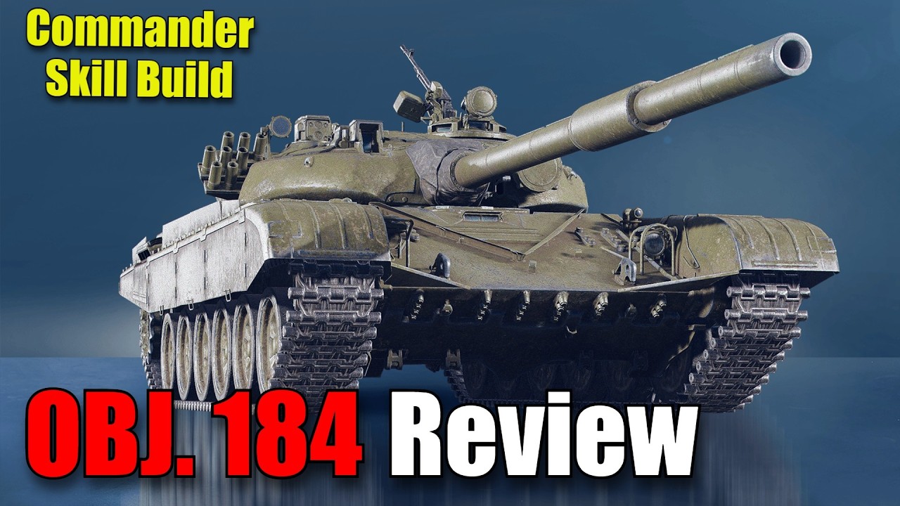Обзор Object 184 — стоит ли оно того: билд навыков командира: World of Tanks Console