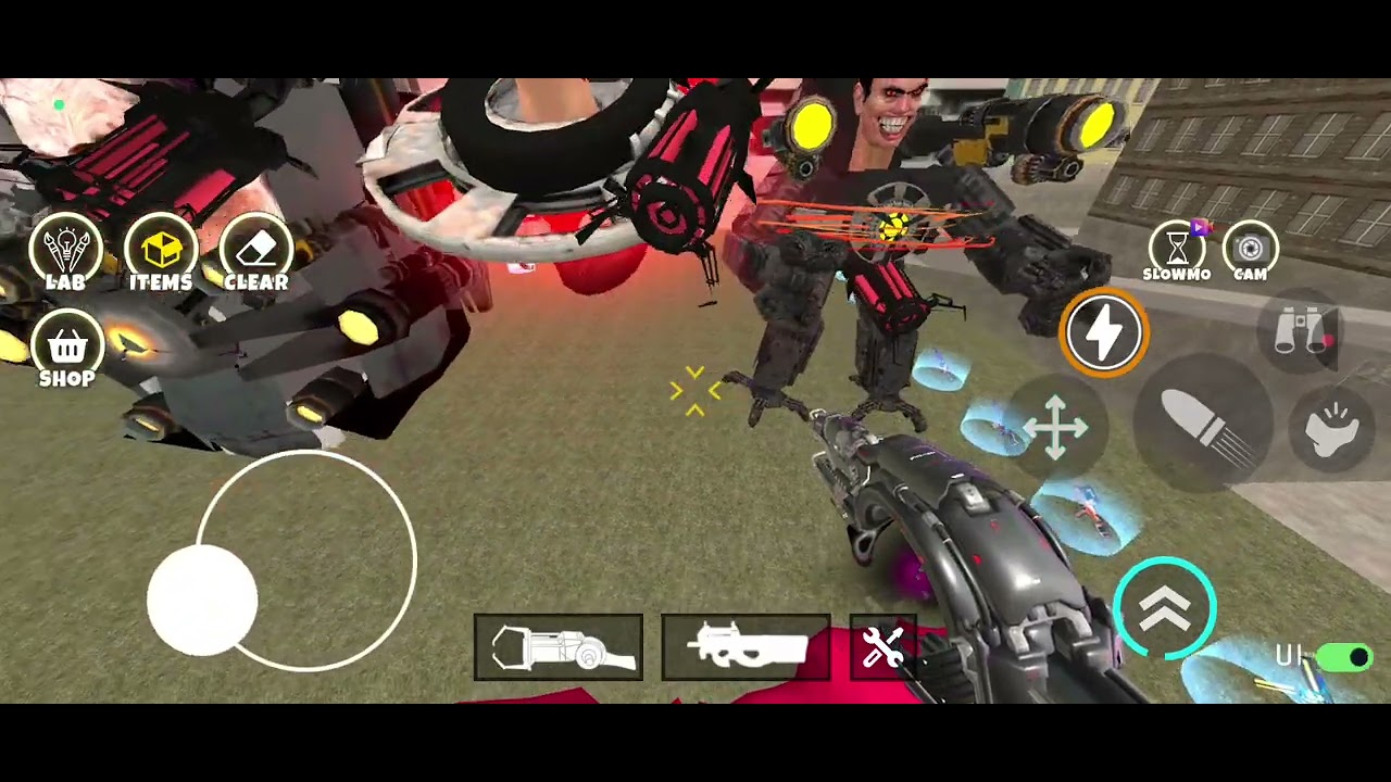 Играю с другом в Nexbots in playground 2 часть