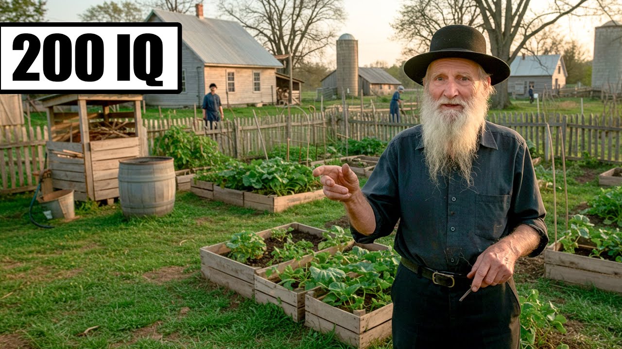 20 Amish Hacks To Growing 1 Year Of Food In A Tiny Homestead