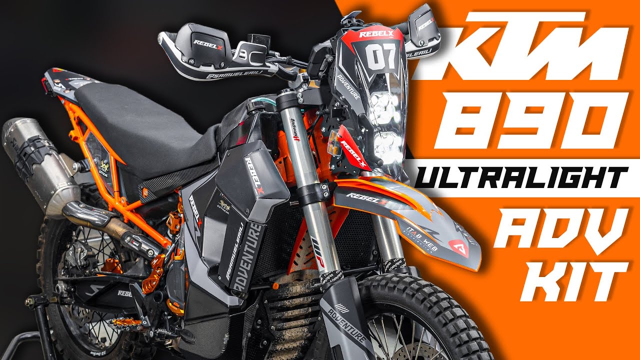 KTM 890 Hooligan Adventure Build