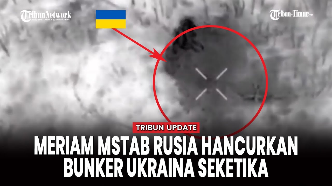 Artileri Rusia Hantam Dua Bangunan Bawah Tanah Ukraina di Kaleniki, Pertahanan Jebol
