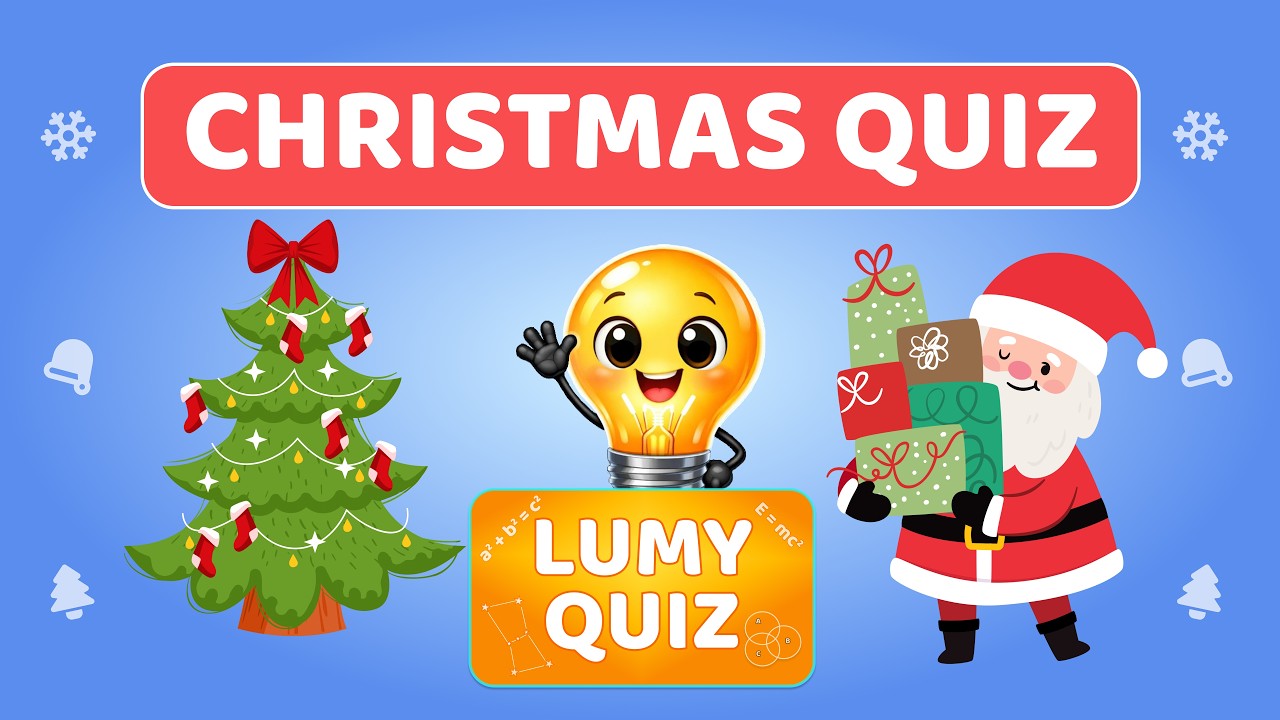 CHECK YOUR CHRISTMAS KNOWLEDGE WITH LUMY 🎅✨ | 3 GAMES IN ONE QUIZ