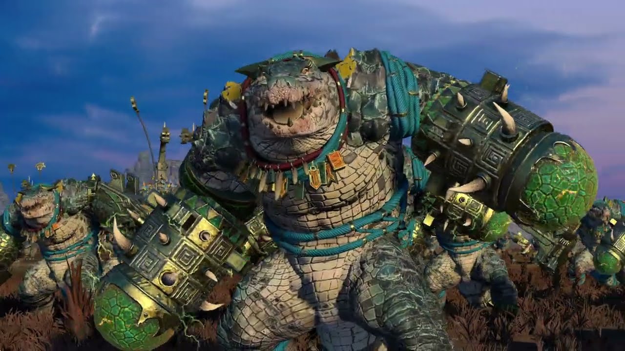 GRAND CATHAY vs LIZARDMEN - WARHAMMER BATTLES
