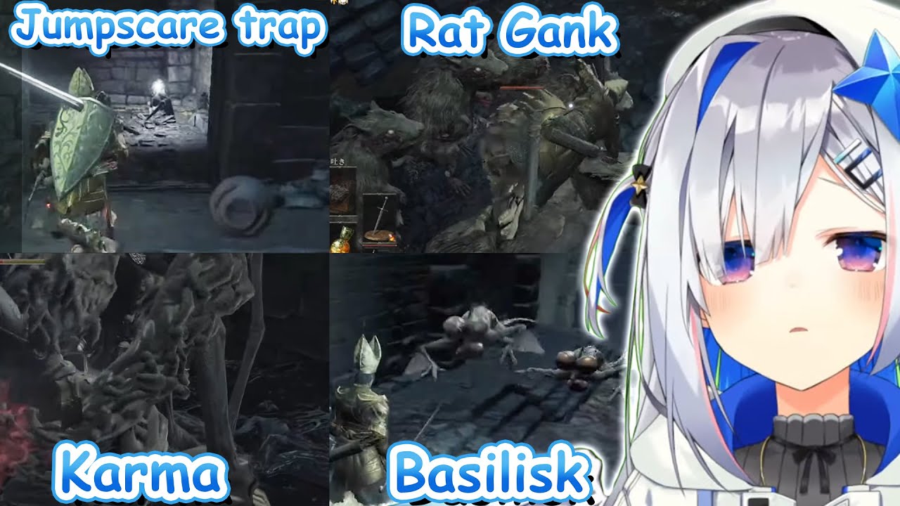 Kanata Was Having A Fun Time In Irithyll Dungeon ^ ^【Amane Kanata】【Hololive】【Eng Sub】