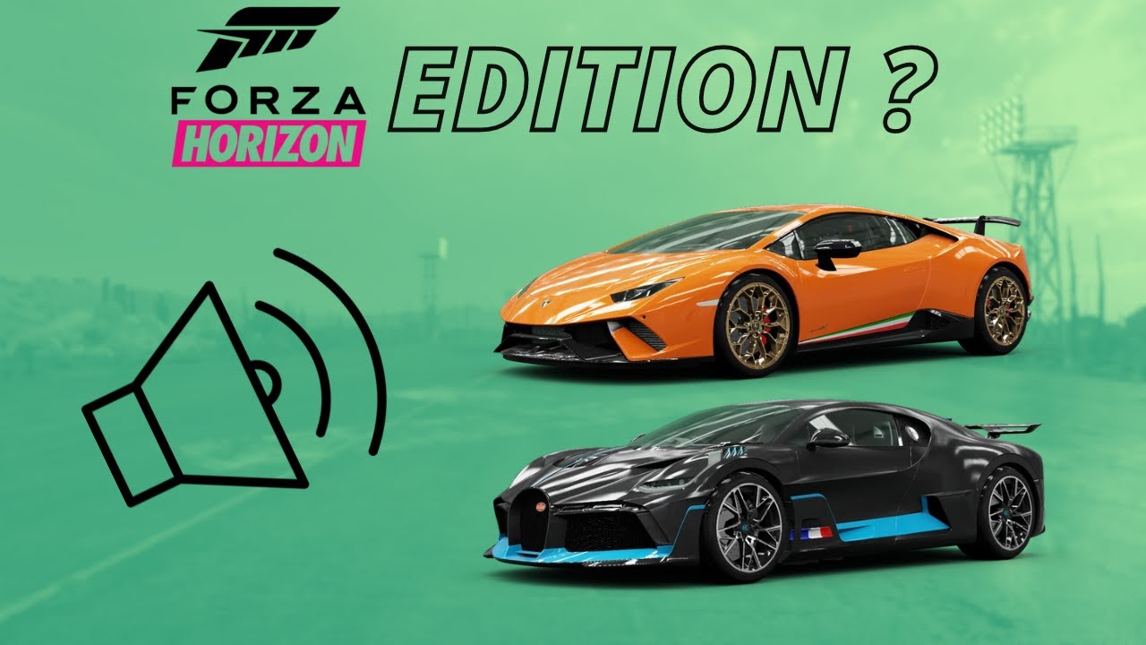 GUESS THE CAR BY THE SOUND | FORZA HORIZON EDITION