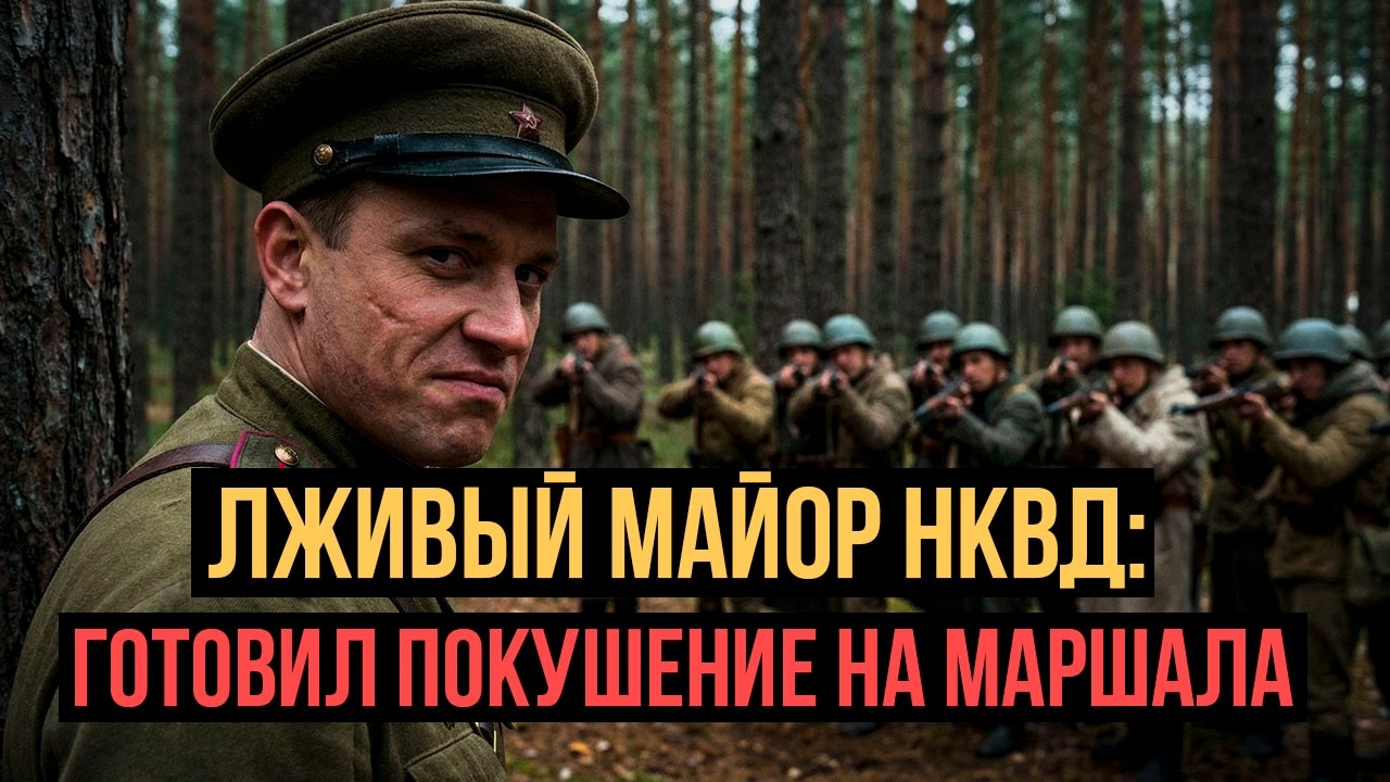 Образцовый майор НКВД оказался диверсантом : Он готовил смерть для Маршала