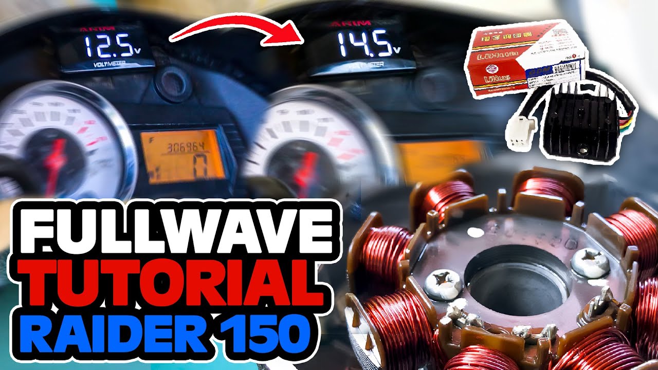 PAANO mag FULLWAVE CONVERSION sa RAIDER 150 | PWEDE sa IBANG MOTOR