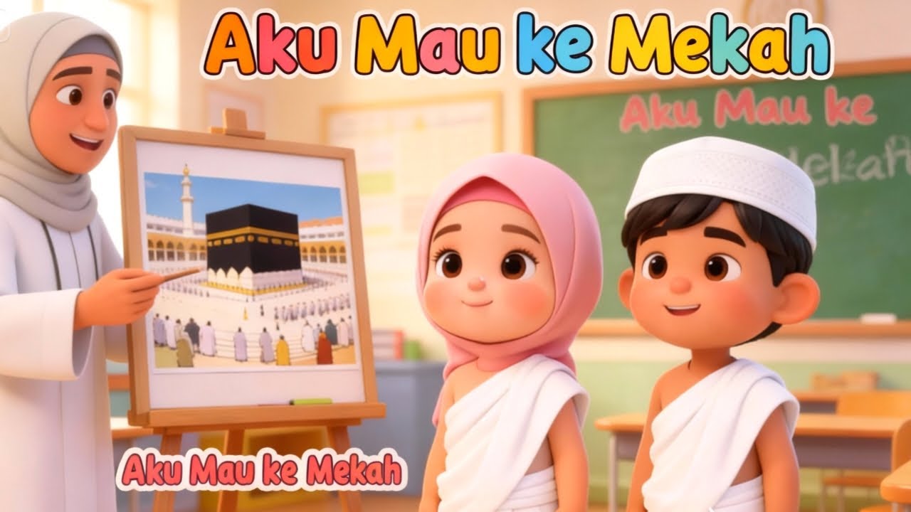 Aku Mau Ke Mekah | Lagu Anak Islami Ceria | Anisa Firda