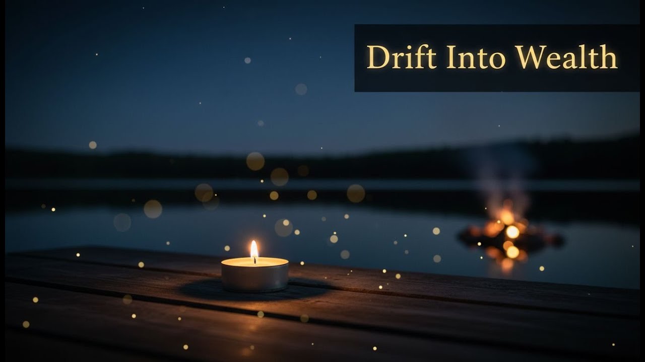Drift Into Wealth Tonight 🌙 Sleep Positive Mindset Meditation — Positive Messages & Sleep Relaxatio
