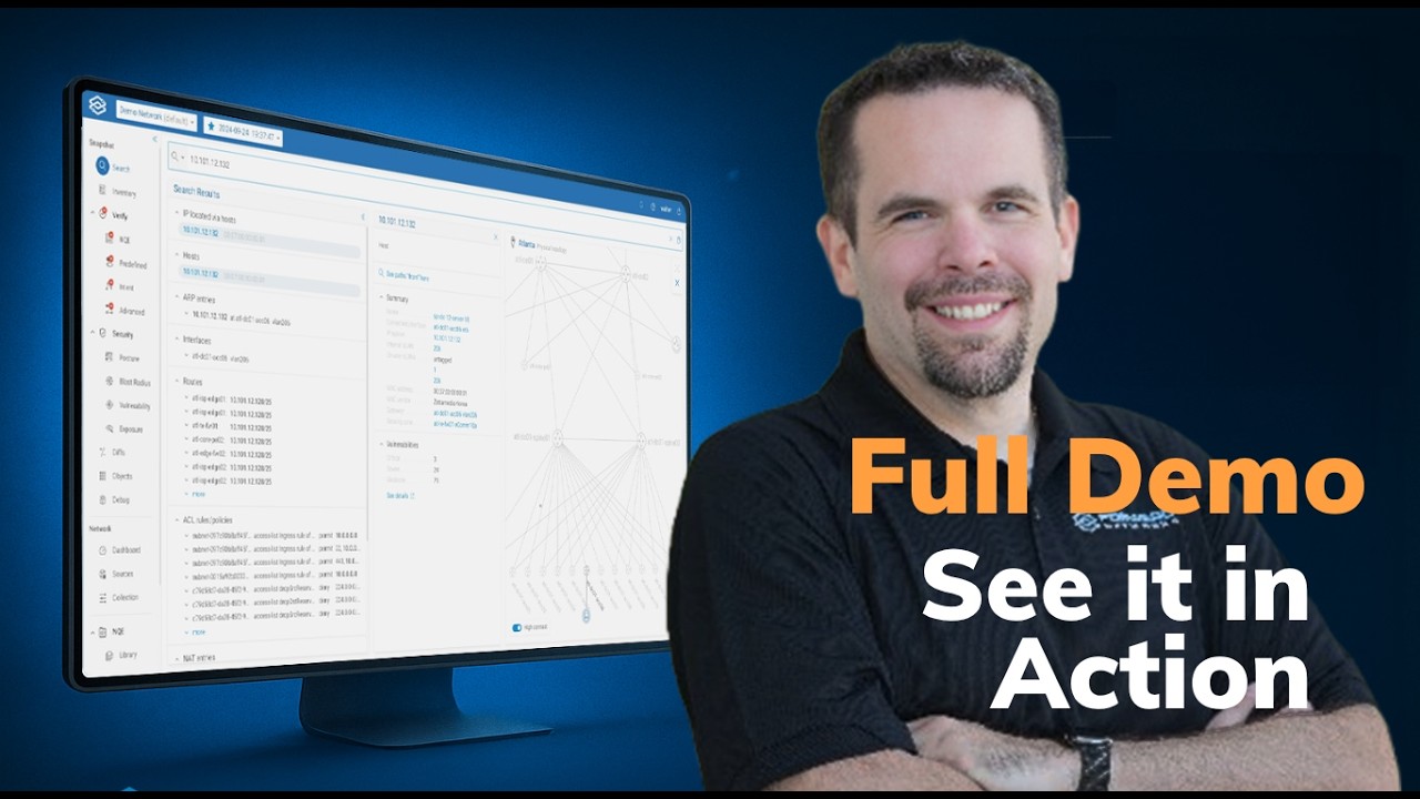 Everything You Can Do with Forward Networks: Forward Enterprise Full Demo