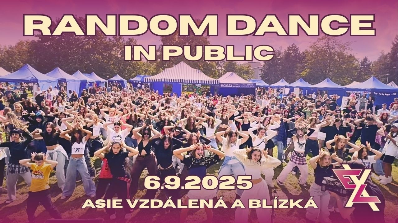 K-POP Random Play Dance in Public - PRAGUE - Asie vzdálená a blízká festival (6.9.2025)