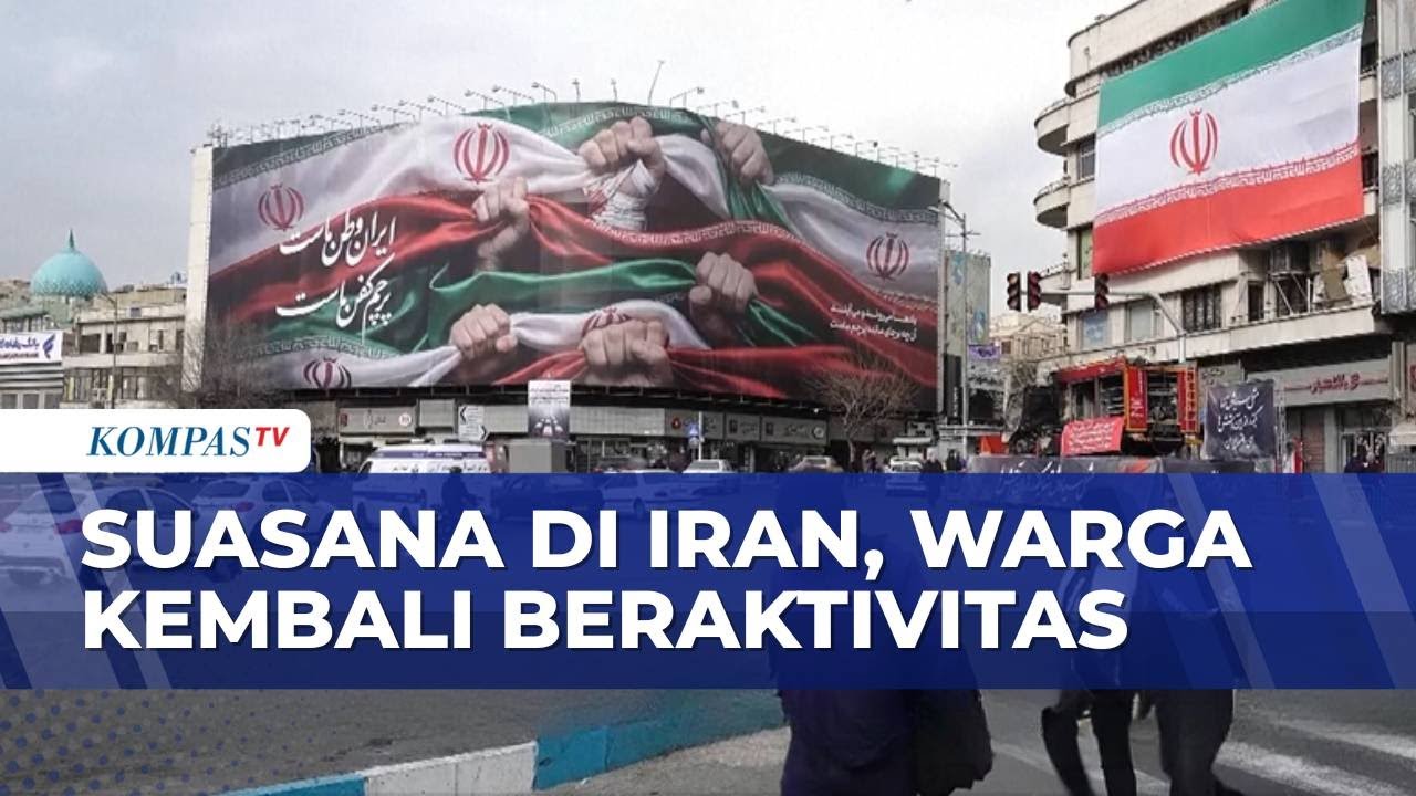 Protes Nasional di Iran Mereda, Warga Kembali Beraktivitas | BERITA UTAMA