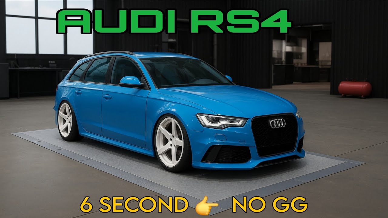 Audi RS4 2.800 л.с. в режиме дрэг-тюнинга CPM2 | Многопользовательский режим парковки 2