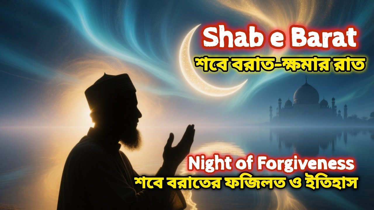 Shab e Barat শবে বরাত-ক্ষমার রাত | Night of Forgiveness |শবে বরাতের ফজিলত ও ইতিহাস Dua, Namaz.
