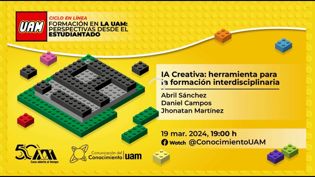 Ciclo Formación en la UAM: IA Creativa (19 Mar 2024)