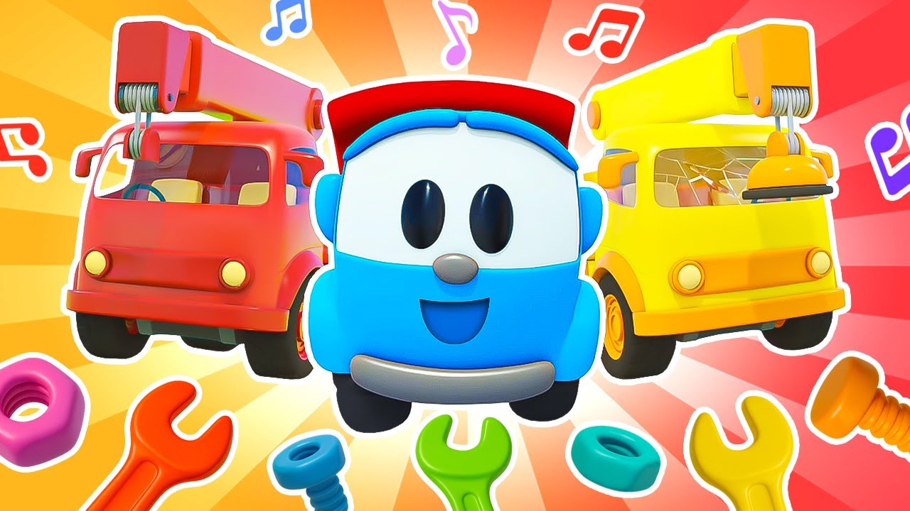 The street vehicles broke down, and Leo helps fix them at the auto repair shop for cars and trucks.