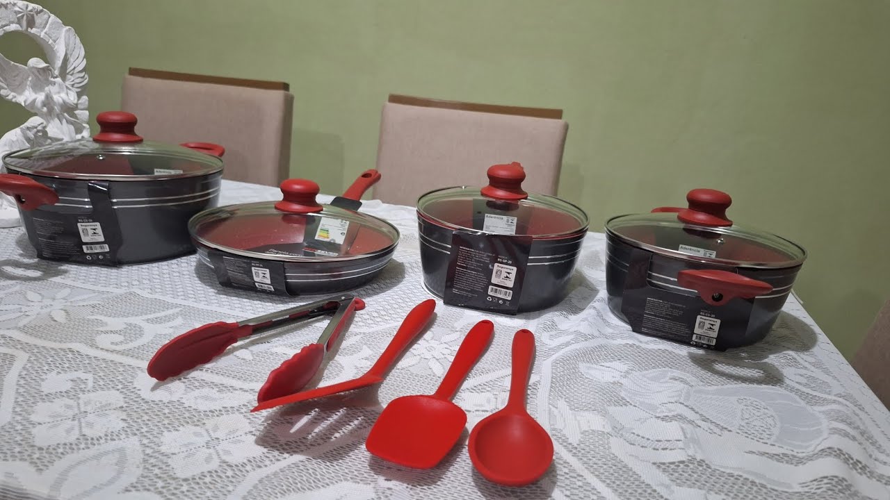 Cura das panelas  Red Silver, passo a passo.