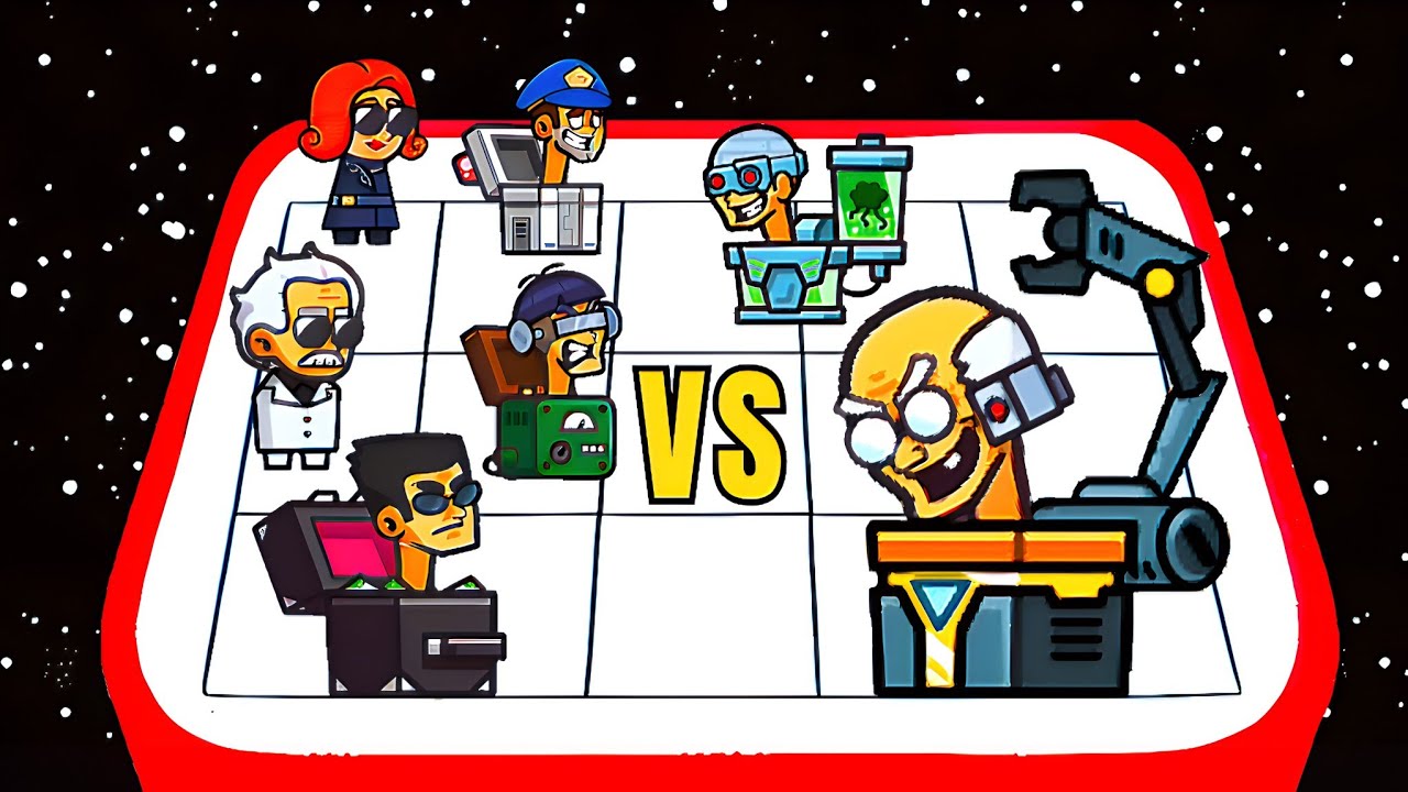 MERGE MAFIA BOXMAN BATTLE - Merge Monster War, New Merge Battle Gameplay