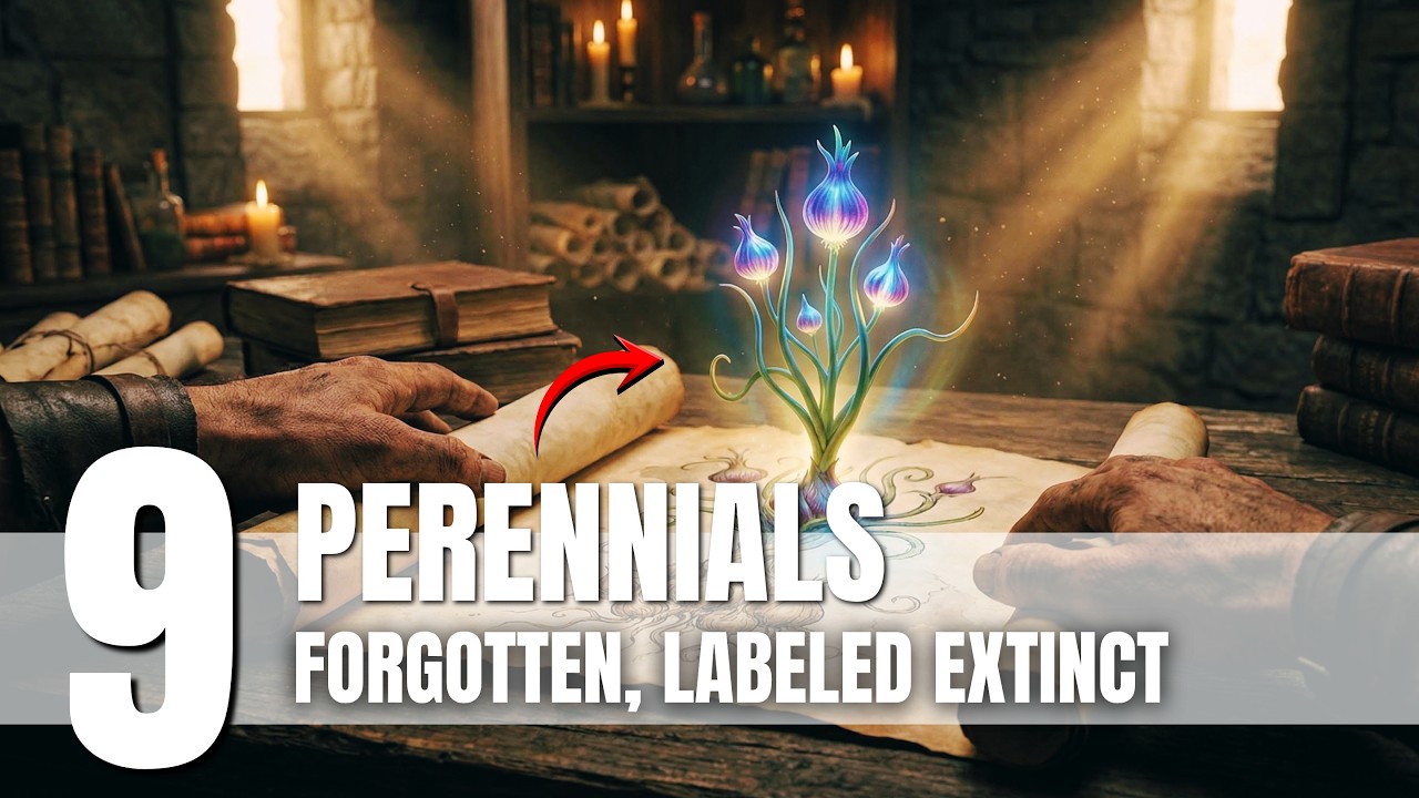 9 Mystical Perennials Lost for 1,000 Years (Plant Once, Harvest Forever)