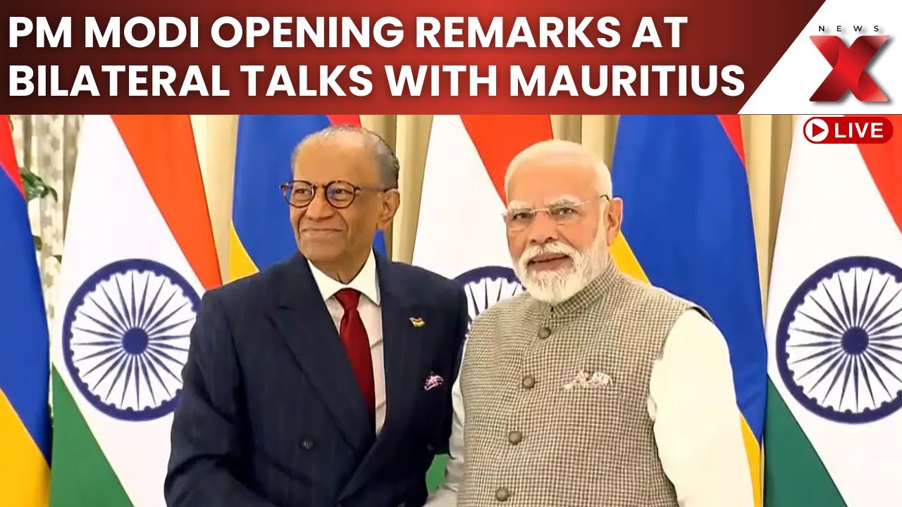 PM Modi LIVE: PM Modi Opening Remarks At Bilateral Talks with Mauritius PM Ramgoolam in Varanasi