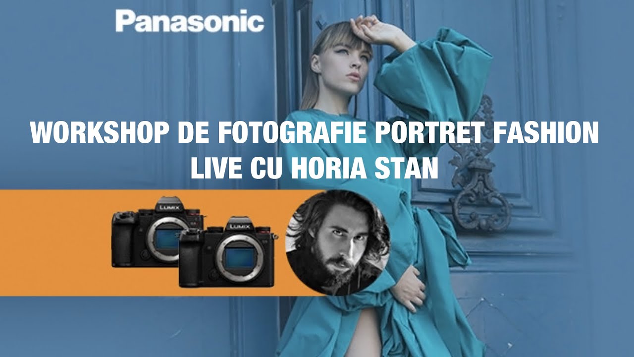 Workshop de fotografie portret fashion, cu Horia Stan
