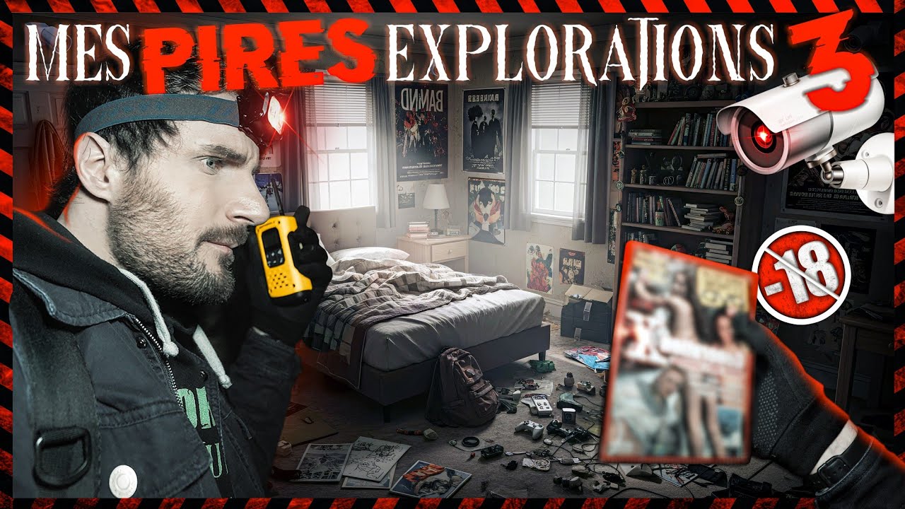 Mes PIRES EXPLORATIONS 3 ( 2h30 d'urbex flippants )