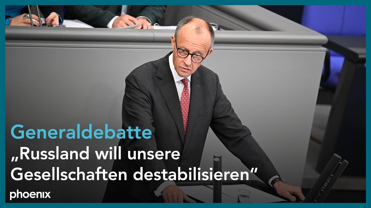 Generaldebatte zum Bundeshaushalt: Rede von Bundeskanzler Friedrich Merz (CDU) | 17.09.25