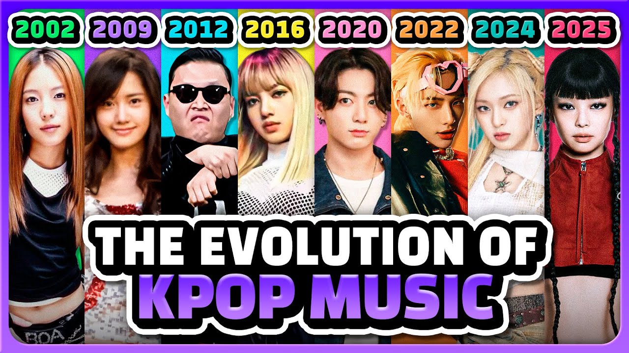 The Evolution of KPOP Music (1992 - 2025)