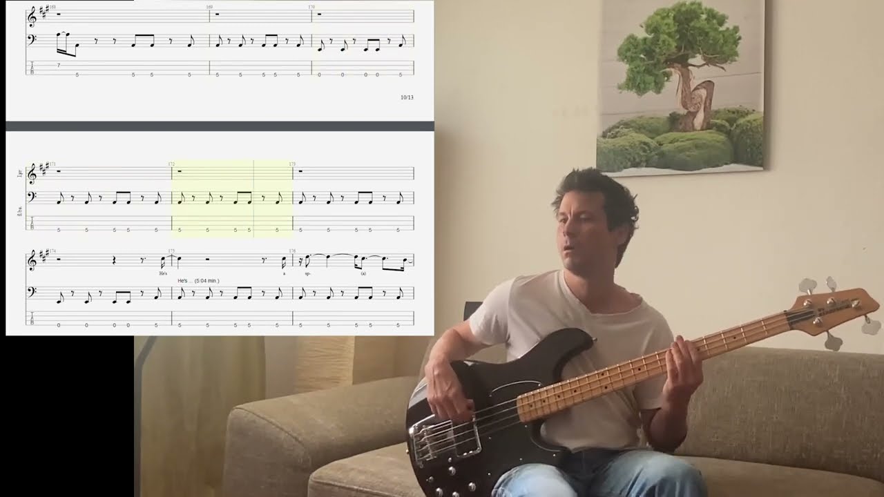 Encke  – Spacer by Sheila and B. Devotion I Bass Cover I with TABS I Home Sessions