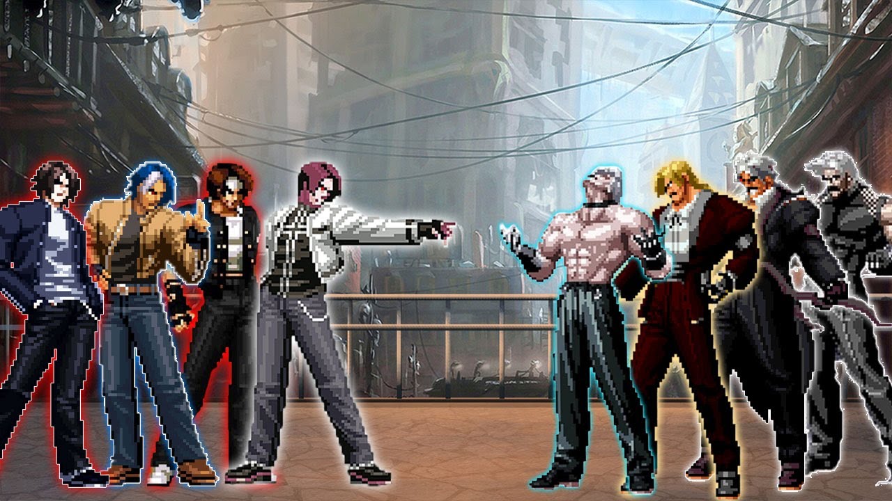 [Mugen KOF] Kyo Kusanagi Vs Ultimated Boss Rugal Team