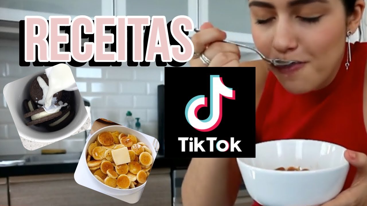 TESTEI RECEITAS VIRAIS DO TIKTOK