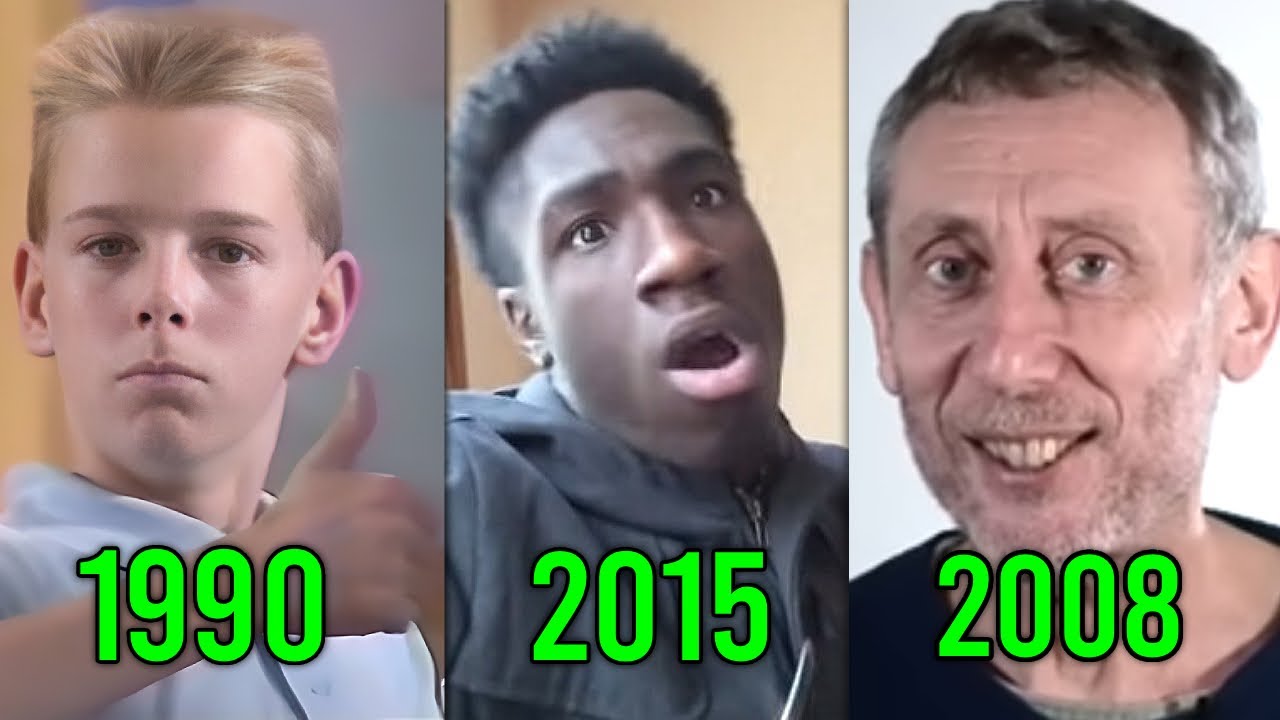 Recreated Memes (Then Vs Now)
