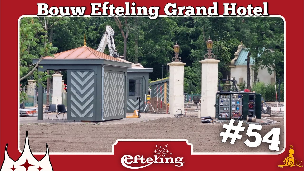 [#Efteling] ⚒️ Bouwupdate Grand Hotel #54
