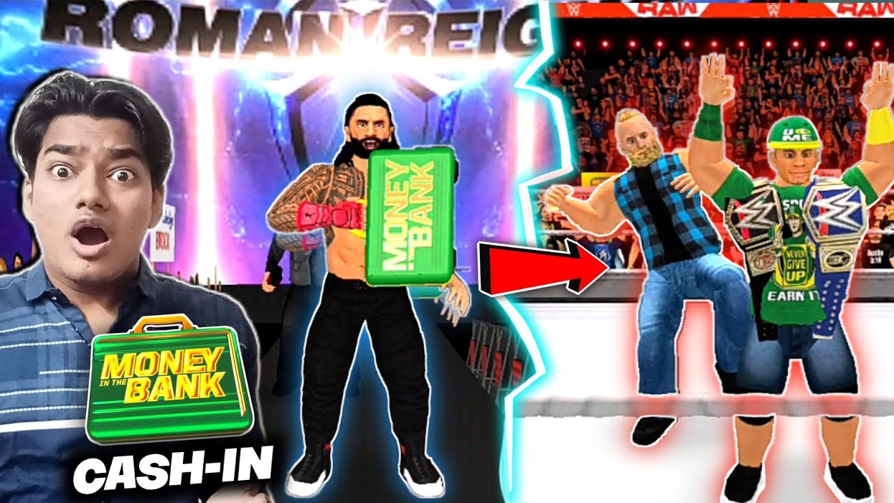 MONEY IN THE BANK Cash-In in Wrestling Revolution 3D