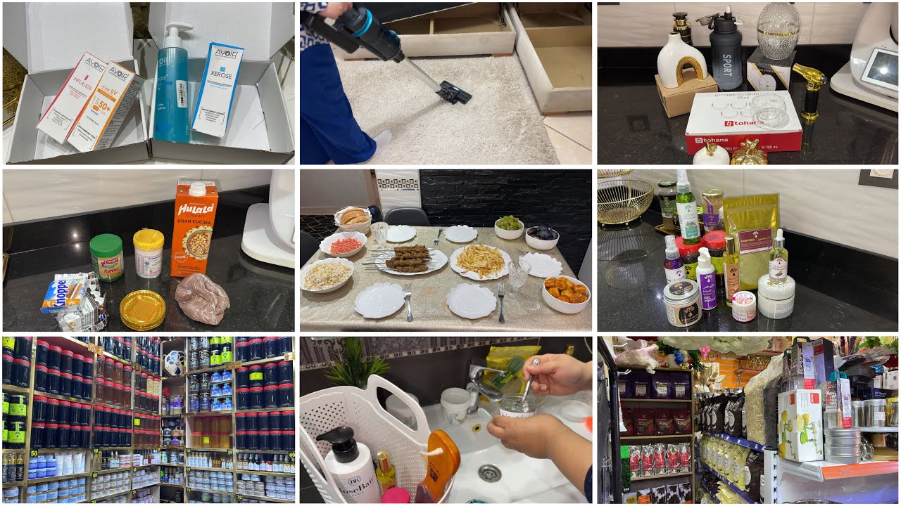 روتين حماسي بامتياز💪اخيرا بدلت السيجور🥰الكارثة للي لقيت😱الجديد عند مايباتيس😍روتيني للحمام👌مشترياتي 🌸