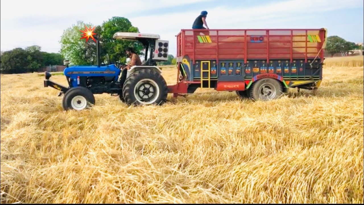 Part 2 | Newholland 5620 🚜 | Full loaded Tralla | Full Vlog❤️