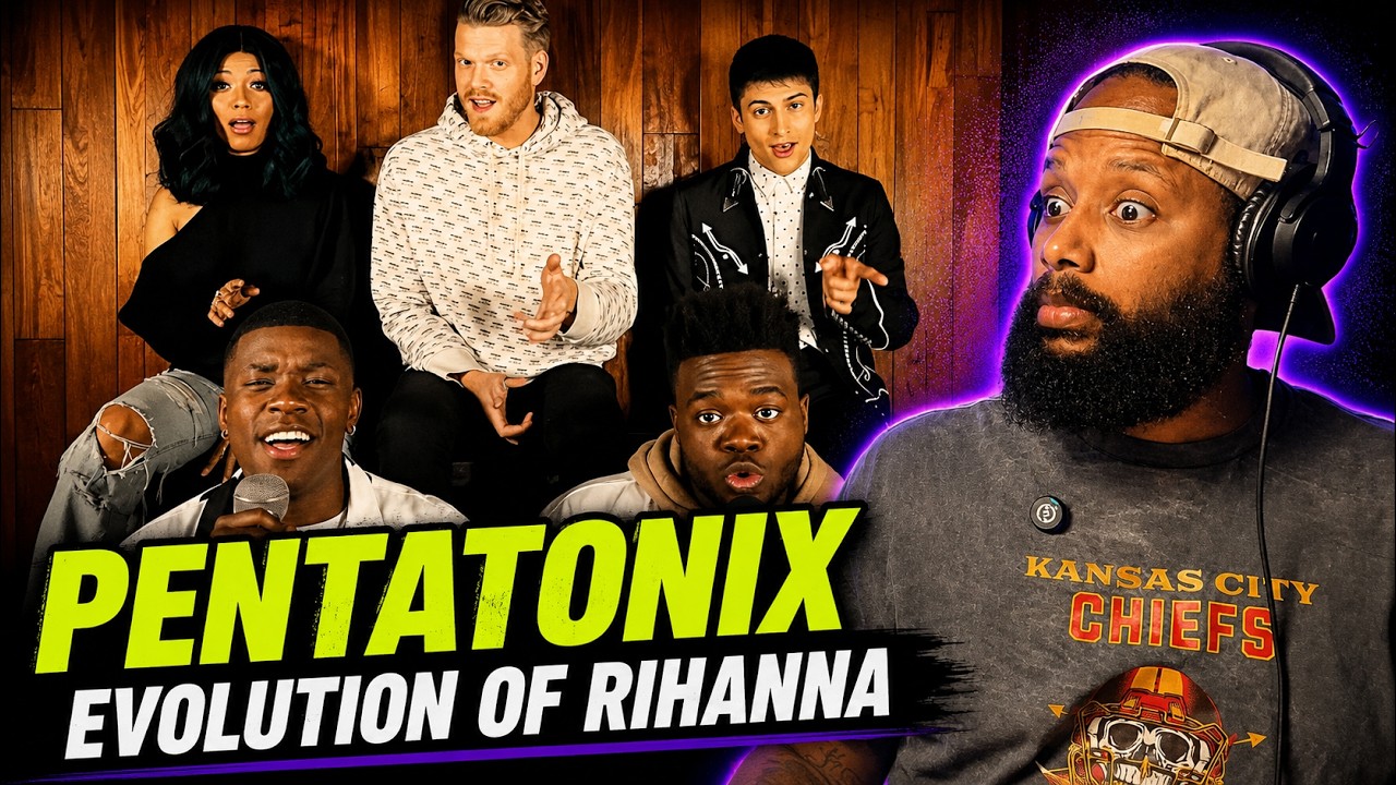 Pentatonix Don't Miss! 'Evolution of Rihanna' | Reaction!