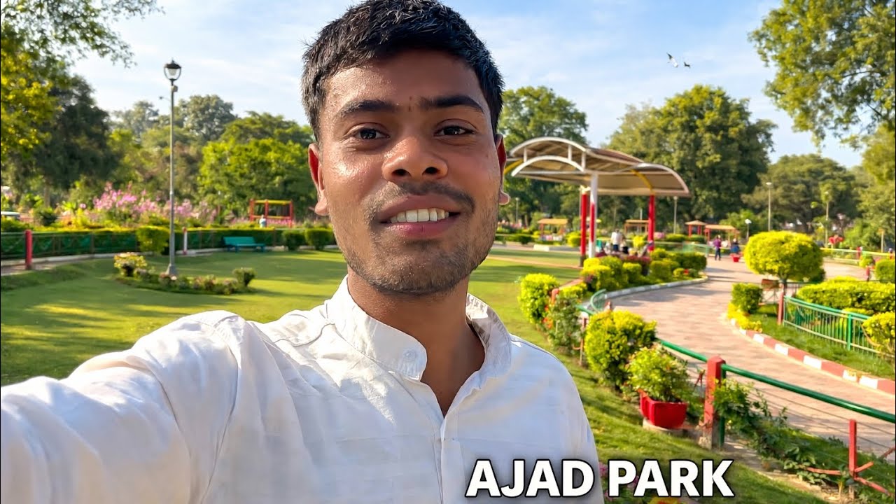 Chalo dikhaye chandrashekhar ajad park kaisa hai || Let me show you how Chandrashekhar Azad Park 