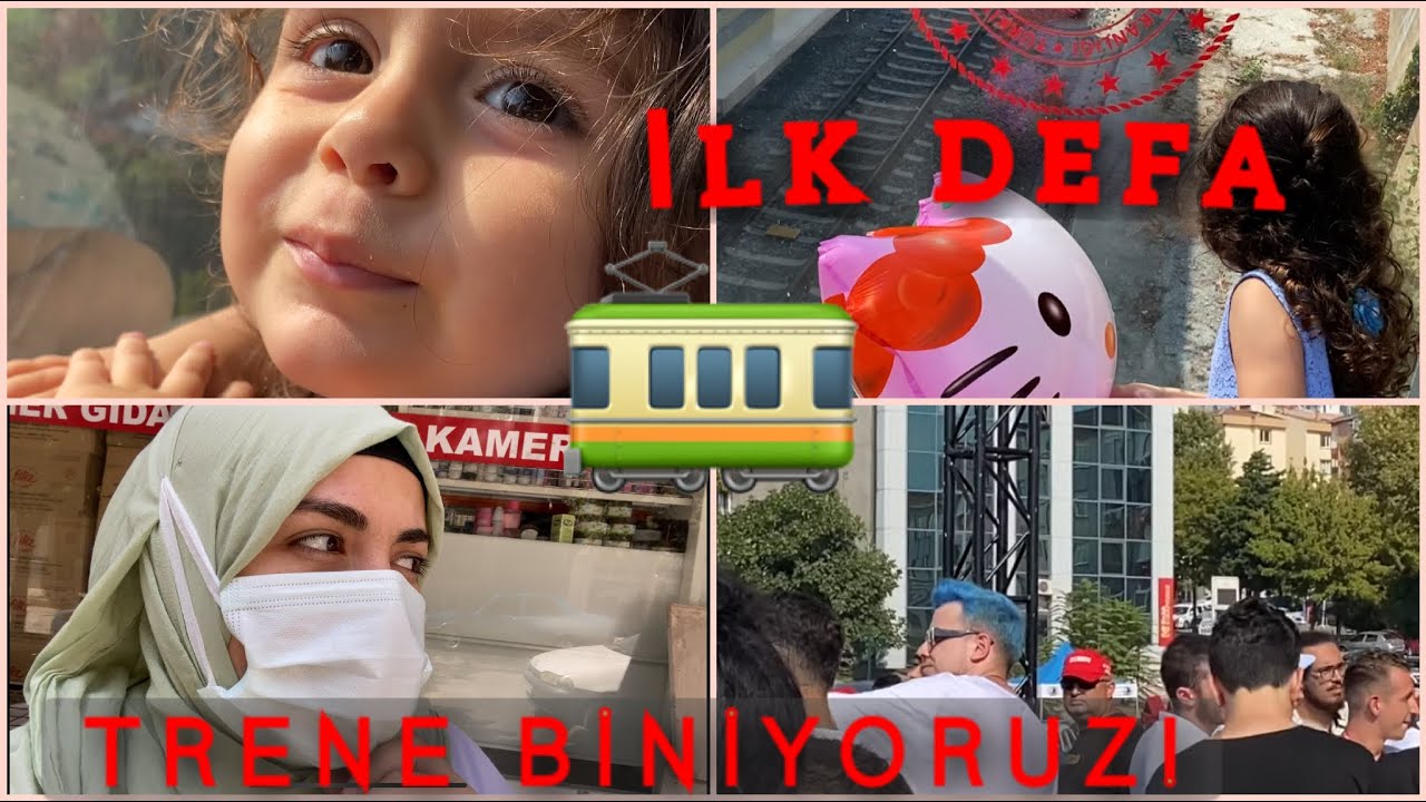 İLK DEFA TRENE BİNİYORUZ🙈S&ouml;z&uuml;mde Durdum❗️❗️Tiktok Fenomeni Semih Varol&rsquo;a Denk GELDİK✅(Modfest,aşı)