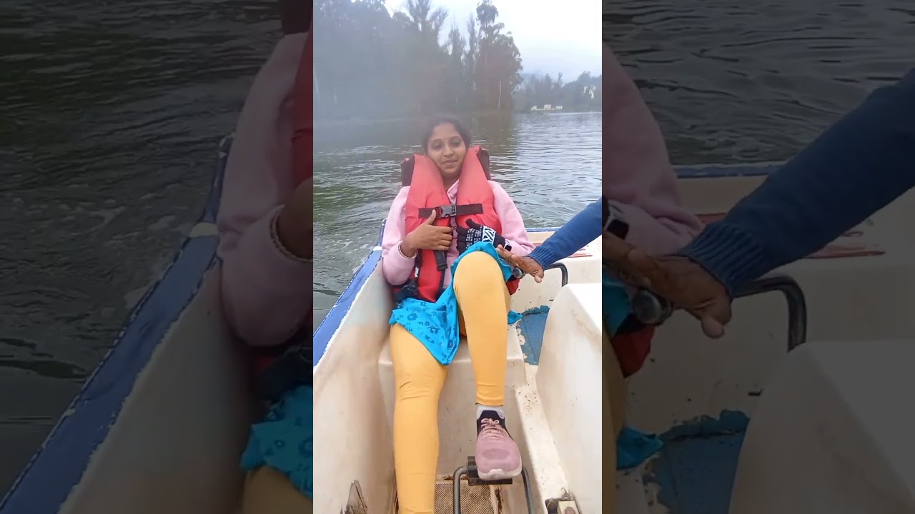 Boating On Ooty Lake😁😁😁😁😁 #youtubeshorts #ytshorts #ooty #ootytrip