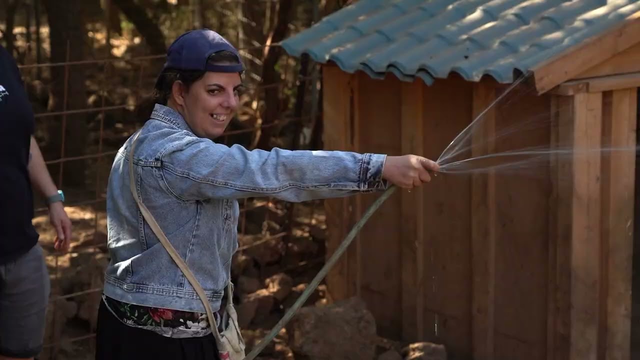 גינון טיפולי במארג מבואות החרמון ובחווה באודם