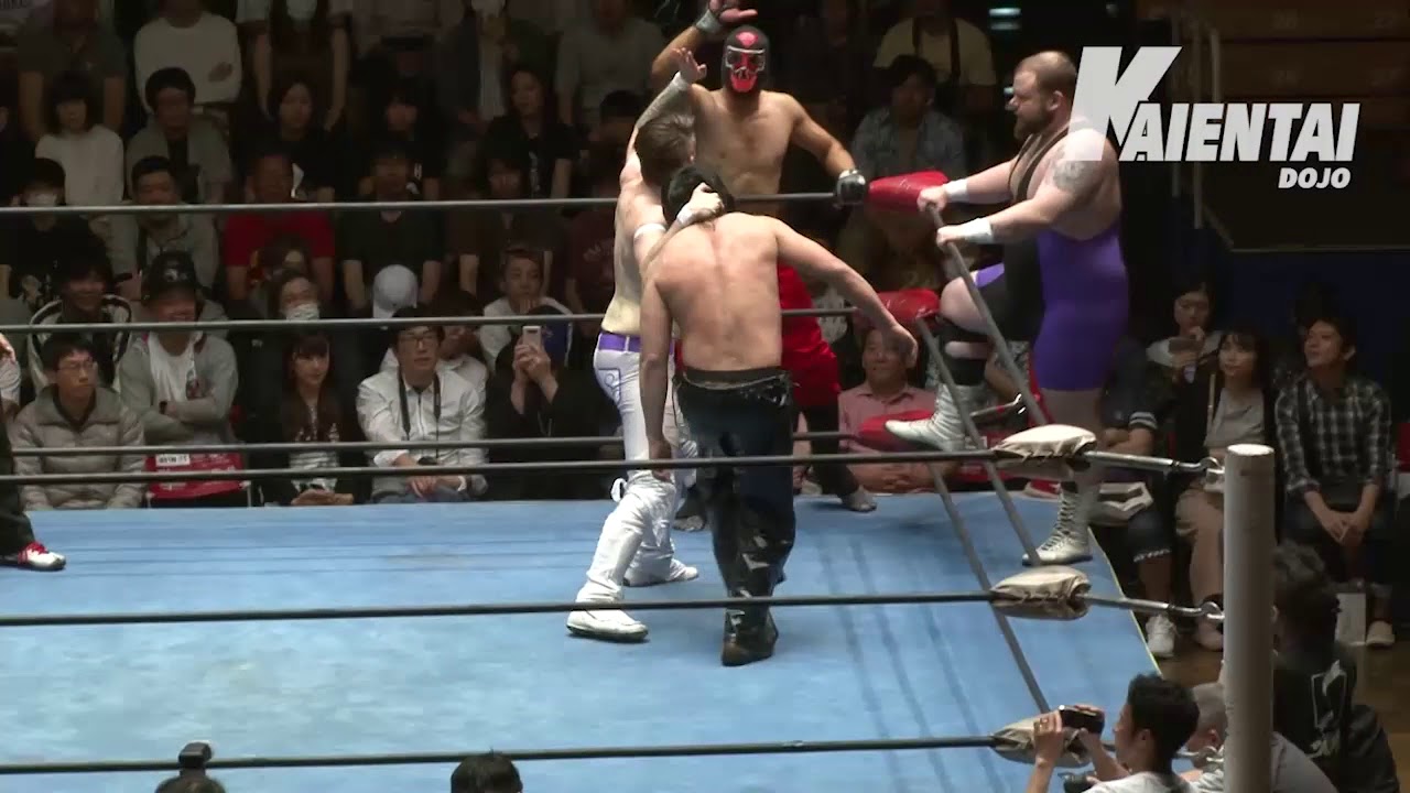 K-DOJO Korakuen Hall: Kasai, Sixx, Kru vs Fuji, Horaguchi, Carbell