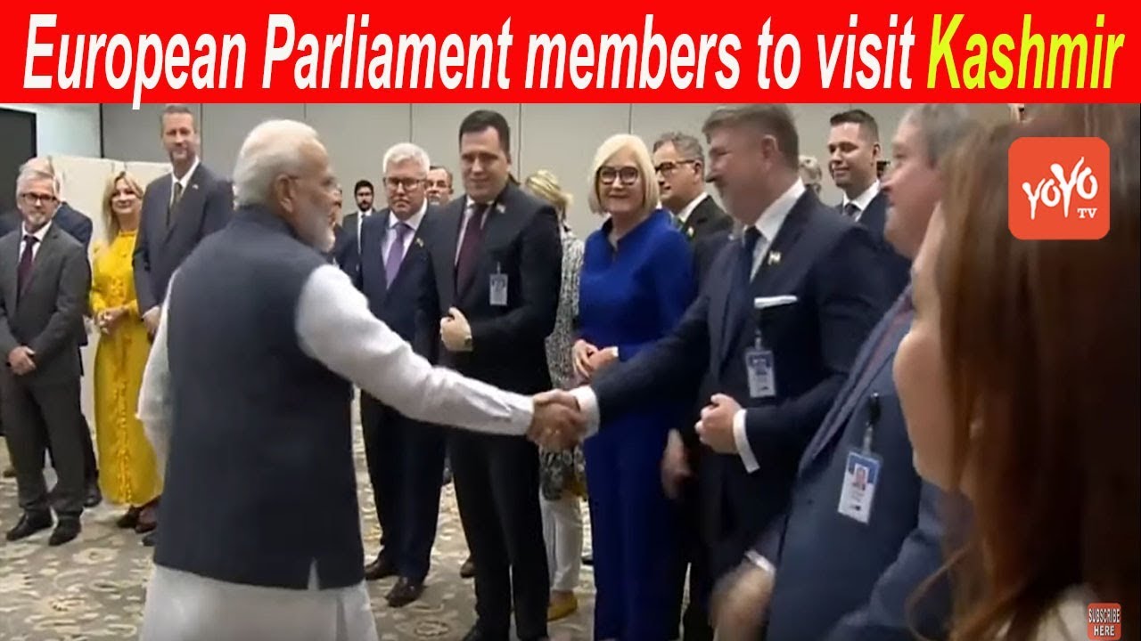 PM Modi With Members of European Parliament at 7 Lok Kalyan Marg in New Delhi | YOYO TV Kannada