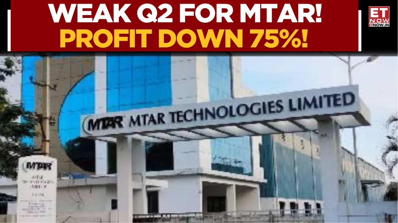MTAR Tech Earnings Update: Weak Q2 For Co; Profit Declines 75.6% YoY | Srinivas Reddy | ET Now