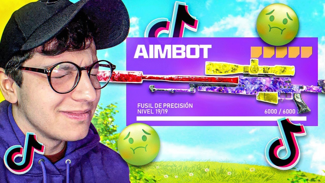 Usé un SNIPER con AIMBOT de TIKTOK... WARZONE 6