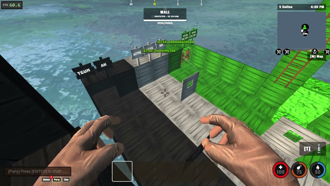 G@ZA vs TGUN at (G@ZA's pvp arena) in Tribals.io