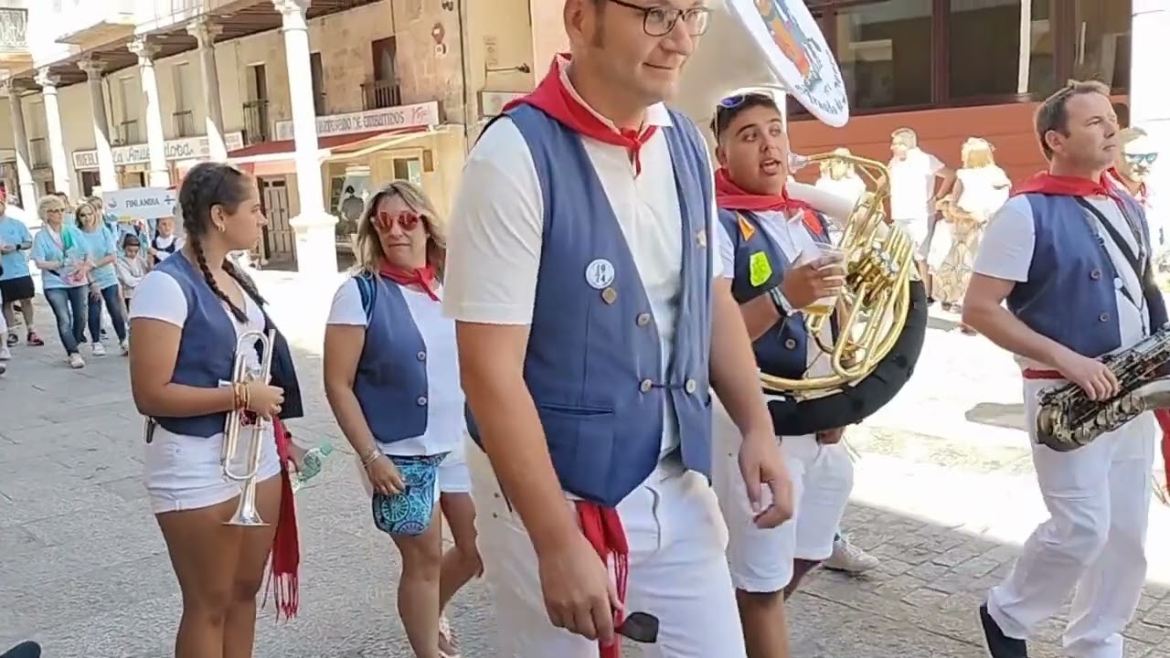 EuroFestival Aranda de Duero 2024. Desfile Inaugural. 21-07-2024.