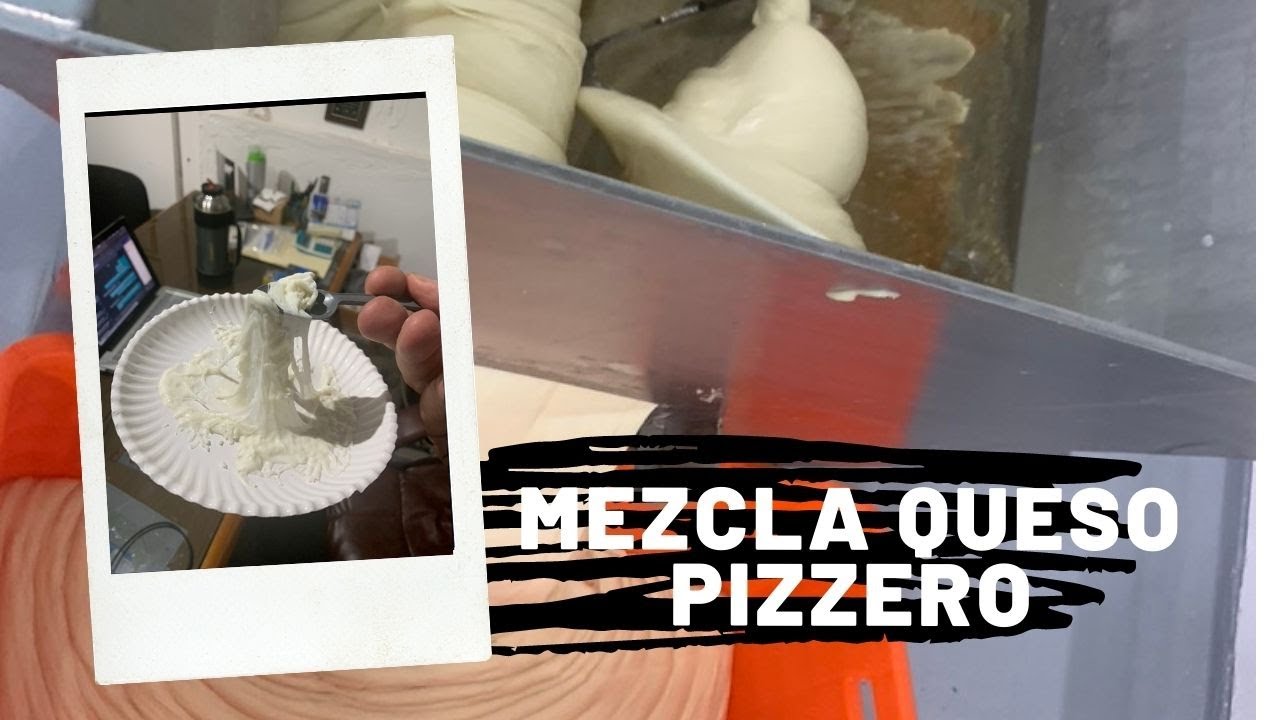 HACIENDO QUESO IMITACION PARA PIZZAS CON QUESO ASADERO