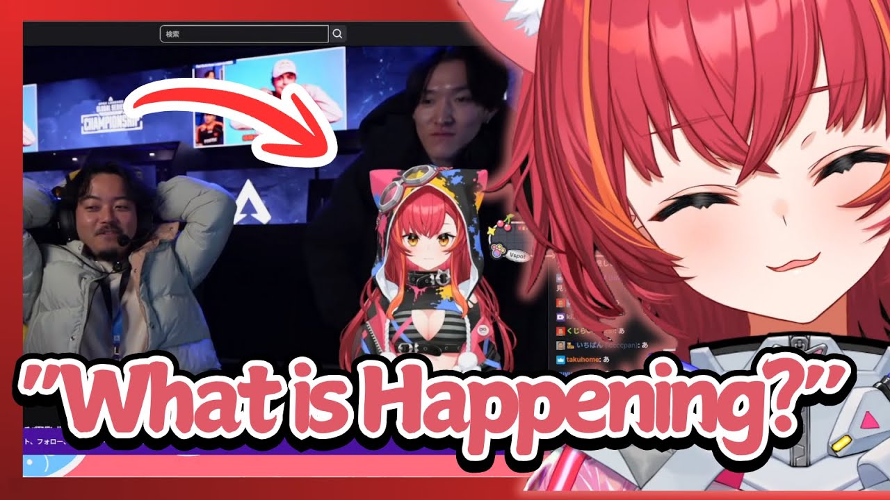 Tsuna’s Reaction to Suddenly Appearing in Vodka’s Stream 〖VSPO - English Sub〗