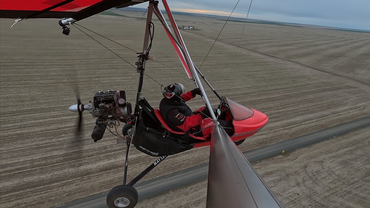New North Wing Weight Shift Trike Flight